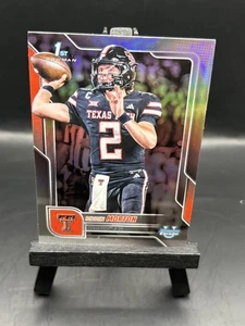 2025 Bowman University Chrome - Behren Morton #110 Refractor (1st) Texas Tech - Bild 1 von 2