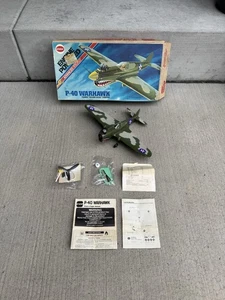 Vintage Cox P-40 Warhawk WWII Plane .049 Gas Powered Engine - Picture 1 of 7