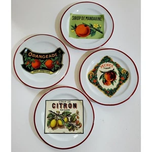 Williams Sonoma Harvest Market 5 1/2" Dessert-/Vorspeisenteller 4er Set - Bild 1 von 5