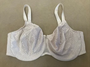 Chantelle Bra 44DDD Ivory C18910 Underwire C Magnifique - Picture 1 of 3