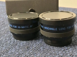 Kit obiettivo extra MINOLTA HI-MATIC AF2 35mm | grandangolo e teleobiettivo | solo obiettivo - Foto 1 di 3