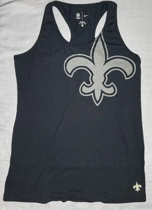 New Orleans Saints Nike Dri Fit Canotta Donna Racer Back Merch Ufficiale NFL Xl - Foto 1 di 2