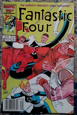 Fantastic Four #294 Copper Age Marvel John Byrne Jerry Ordway 8.5 VF+ Sharp Copy - Image 1 of 4