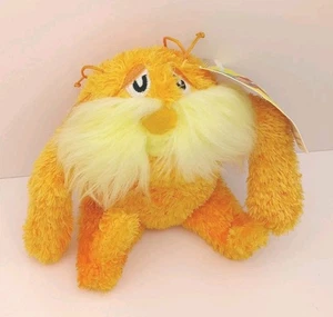 NWT Manhattan Toy Dr. Seuss The Lorax  6" Plush Stuffed Animal Toy 2011 - Picture 1 of 7