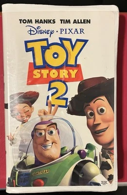 Toy Story 2 VHS Disney Pixar Tom Hanks Tim Allen - Image 1 of 3