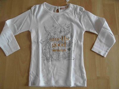 IMPS & ELFS schönes Shirt creme organic cotton Gr. 80 o. 92  NEU KJ2 - Bild 1 von 2