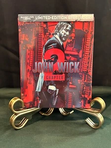 John Wick: Chapter 2 (Blu-Ray+DVD) Limited-Edition Steelbook No Digital Code - Imagen 1 de 8