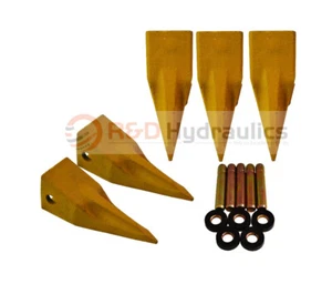 Single Tiger Bucket Teeth | CAT Style | With Pins & Retainers | T1U3352L | 5 Stück - Bild 1 von 4