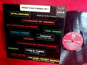 NEW HOLLYWOOD ORCHESTRA Great Film Themes N°1 LP 1967 AUSTRALIA MINT- - Picture 1 of 2