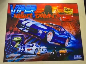 1996 SEGA Pinball Translite - Viper - NOS - Picture 1 of 2