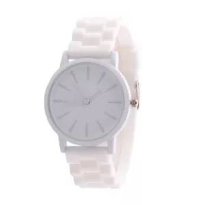 Silicone Rubber Unisex Quartz Analog Sports Women Wrist Watch WH - Picture 1 of 1