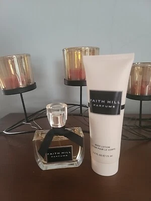 JUEGO ORIGINAL FAITH HILL EAU DE TOILETTE 1.0 Y LOCIÓN CORPORAL 2.5 Foto 1 de 4