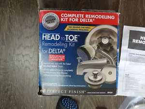 Head To Toe Bath Tub Shower Remodeling Kit Delta Nickel 89434 - Picture 1 of 4