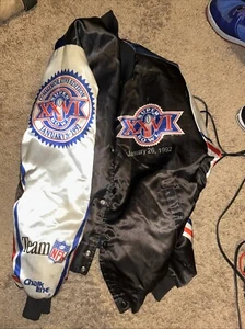 Chaqueta Mediana Rara De Colección 92’ Chalk Line Fanimation Super Bowl XXVI Minnesota - Imagen 1 de 2
