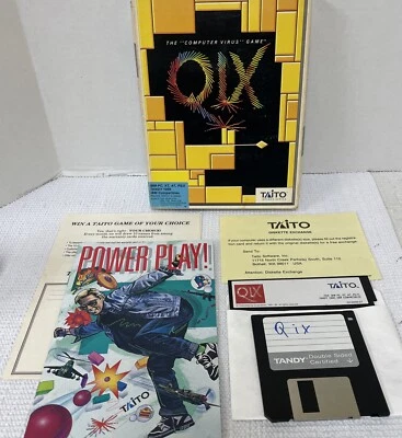 [QIX] PC MS-DOS BIG BOX [1989] [TAITO] - Image 1 of 4