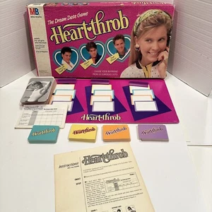 Vtg 1988 Heartthrob The Dream Date Game Complete READ Milton Bradley Heart Throb - Picture 1 of 10