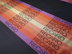 2m x 1.6m RECARO Spectrum Orange Fabric For Pillow Door Panel Shift Knob Cover - Picture 1 of 2