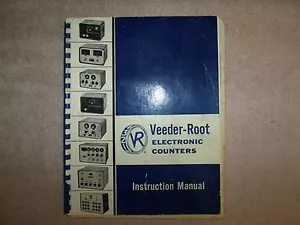 Veeder-Root Electronic Counters Instruction Manual 1960 - Picture 1 of 2
