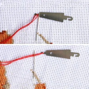 Cross-Stitch Threading Hooks Needles Threader Stitch Crafts Accessories W3J3 - Bild 1 von 10