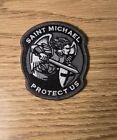 Patch tactique à crochet brodé moderne Saint Michael Protect Us SWAT 8 MSM