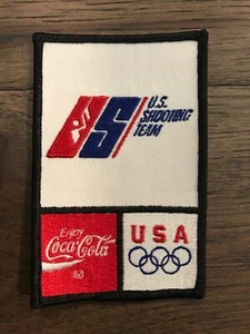 Coca-Cola USA Sponsor US Shooting Team Olympic Games Patch k2 - Picture 1 of 1