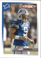 2005 Topps Total Football Card #191 Jeff Garcia
