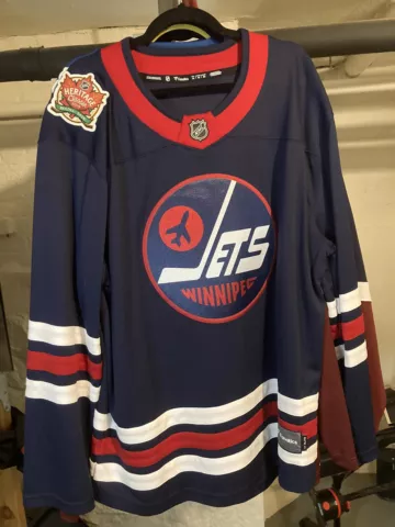 Winnipeg Jets Heritage Classic Jersey, Fanatics Branded, XL, Barely Worn Cover