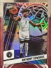 2020-21 Panini NBA Player of The Day Anthony Edwards #92 Rookie Foil SP Mint