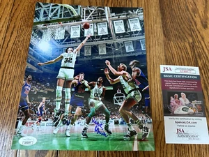 Robert Parish Signed 8x10 Photo- JSA AUTHENTICATED- NBA- Boston Celtics- Auto - Picture 1 of 1