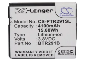 BATTERIE 4100mAh Type BTR291B For PANTECH VERIZON 291LVW-7046 MHS291L MHS291LVW - Photo 1 sur 5