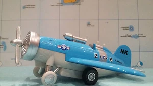 avion NK 2-F-8 US NAVY bleu de SONIC WARPLANE avion miniature de 15 cm environ - Imagen 1 de 2