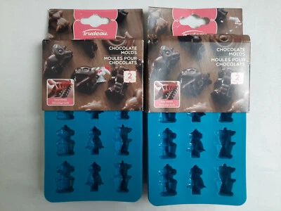 Lot of 2 Trudeau Chocolate Molds (Robots) 2 Packs (4 Molds) - Image 1 of 4