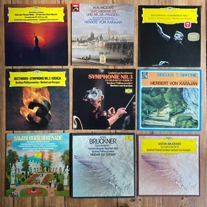 KARAJAN KLASSIK CLASSIC 11x LP SCHALLPLATTE SAMMLUNG COLLECTION - Picture 1 of 17