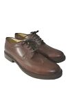 Frye James Longwing Wingtip Brown Leather Derby Shoes Mens Size 9 B
