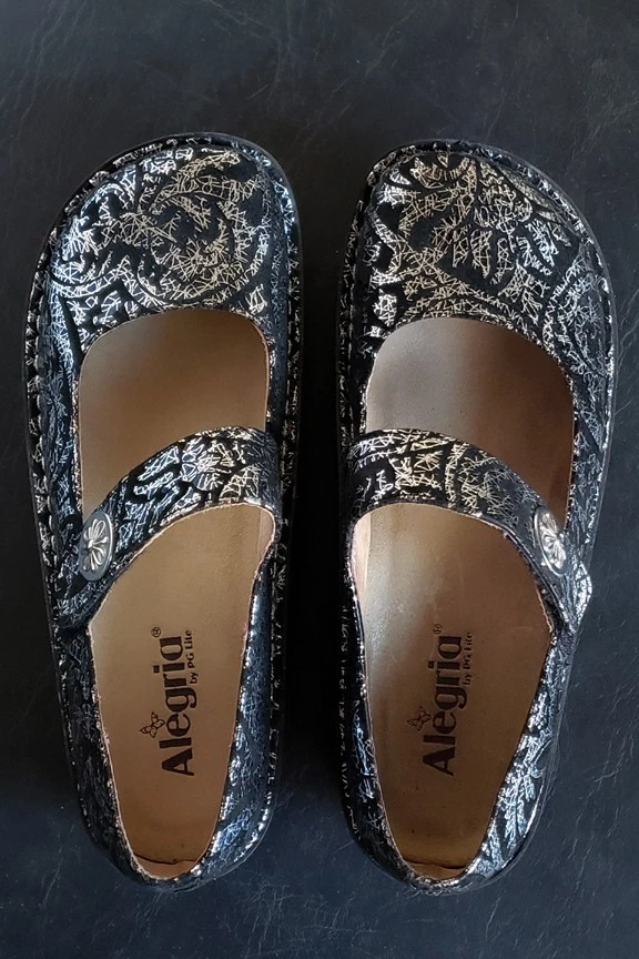 Zapatos cómodos Alegria Paloma PAL-223 PG Lite Mary Jane talla EU 40 EE. UU. talla 10 Foto 1 de 4