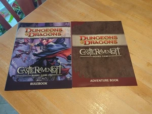 D&D Dnd Castle Ravenloft Rpg Rulebook And Adventure Booklets Only No Board Game - Picture 1 of 4