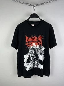 Camiseta vintage de banda de metal con estampado gráfico de hedor picante para hombre talla S - Imagen 1 de 17