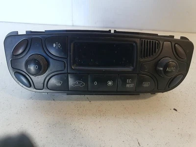 MERCEDES C CLASS HEATER/AC CONTROLS W203, W/ DISPLAY SCREEN, SMALL DIAL, 11/00-0 - Image 1 of 4