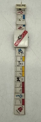 RELOJ JUEGO DE MESA ARMITRON MONOPOLY 1986 VINTAGE Foto 1 de 4