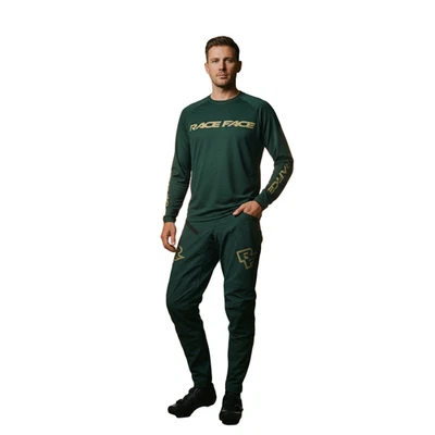 Pantalones Race Face Ruxton, verde pino, L/34 Foto 1 de 4