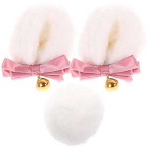 Clip Set Miss Barrettes with Animals on Ears Head Clips - Picture 1 of 12