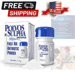 Polvos de Sulpha Antibiotikum Pulver - verhindert kleinere Schnitte & Verbrennungen Infektionen - Bild 1 von 9