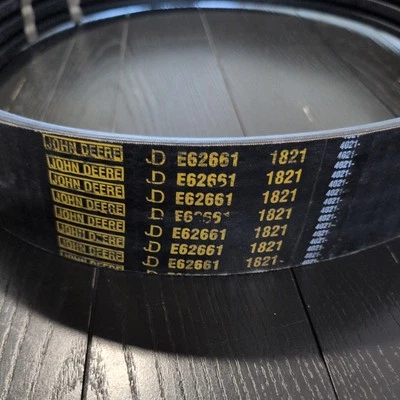 Genuine John Deere Part # E62661 HB Section Fan Drive V-Belt NEW Old Stock NOS - Image 1 of 4