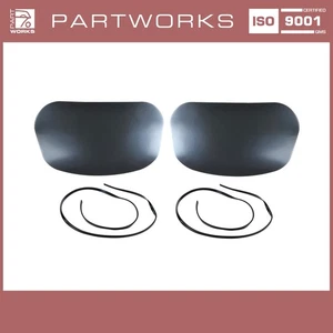 2x Abdeckung Nebelscheinwerfer für PORSCHE 911 F 912 Deckel mit Keder L+R - Picture 1 of 11