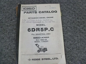 Mitsubishi 6D14 Diesel Engine on Kobelco K907C K907LC K907D Parts Catalog Manual - Picture 1 of 1