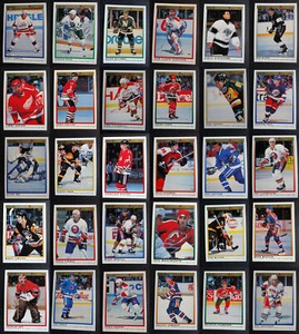 1990-91 O-Pee-Chee Premier OPC Hockey Cards Complete Your Set U Pick List 1-132
