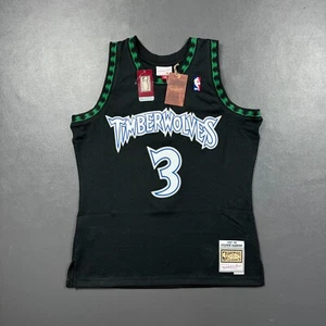 Camiseta deportiva 100 % auténtica Stephon Marbury Mitchell Ness 97 98 Timberwolves XL 48 - Imagen 1 de 6