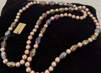 HEIDI DAUS женщины выбор 34 «длинный розовый имитация жемчуга ожерелье - Изображение 1 из 4