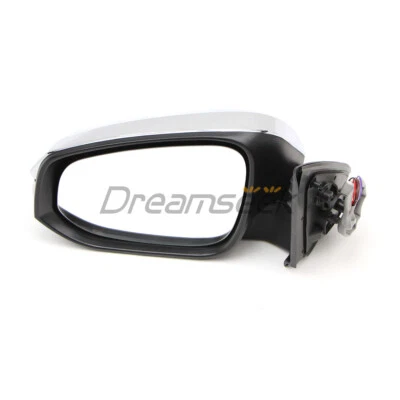 Espelho de asa de porta lateral esquerda para Toyota Hilux Revo 2015-2023 com seta 5 pinos - Imagem 1 de 4