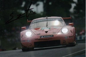 Foto 6x4 firmada a mano por Kevin Estre Porsche GT Team Le Mans 2022 - Imagen 1 de 1